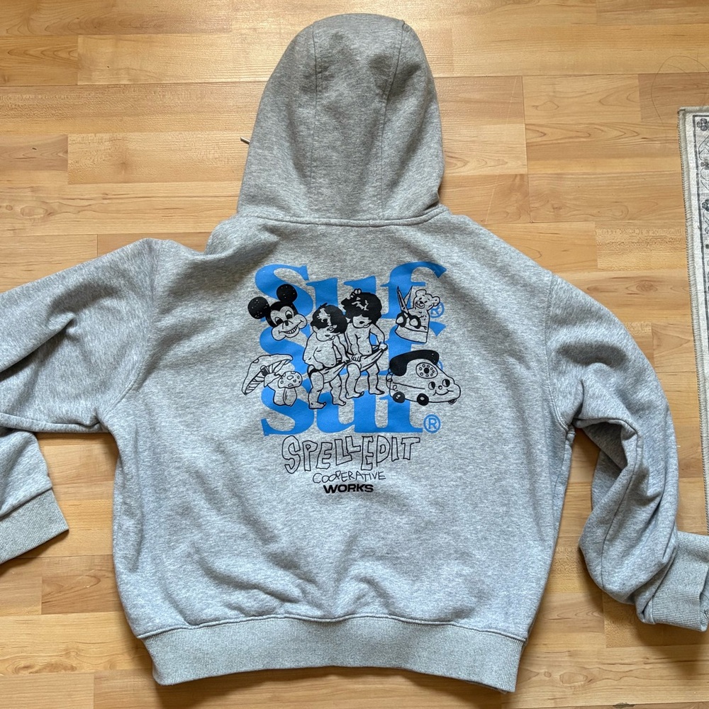 Spelledit Cooperative Works Gray Hoodie